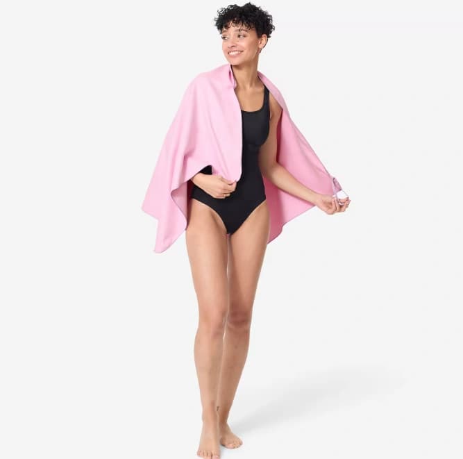 حوله میکروفایبر نابایجی Nabaiji Compact Microfiber Towel L 80×130 cm | زیتونکمپ — تصویر ۲