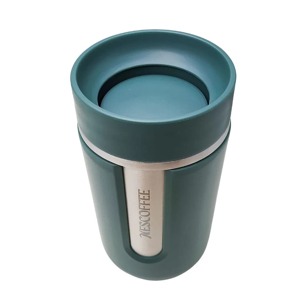 تراول ماگ استیل طرح نسپرسو NESCOFFEE گنجایش 300ml — تصویر ۳