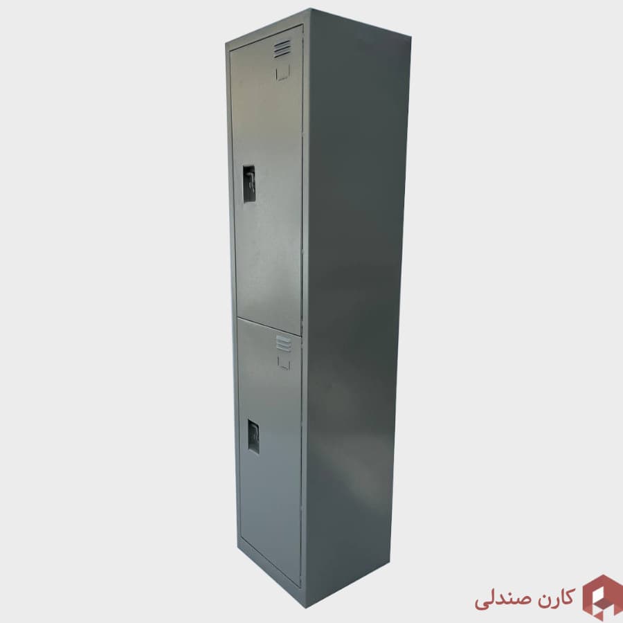 کمد فلزی دو درب روی هم — تصویر ۳