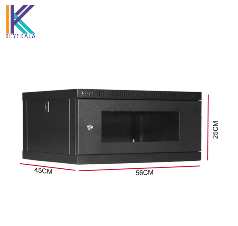 رک دیواری الگونت ۶ یونیت عمق ۴۵ مدل LRE-06-45FS