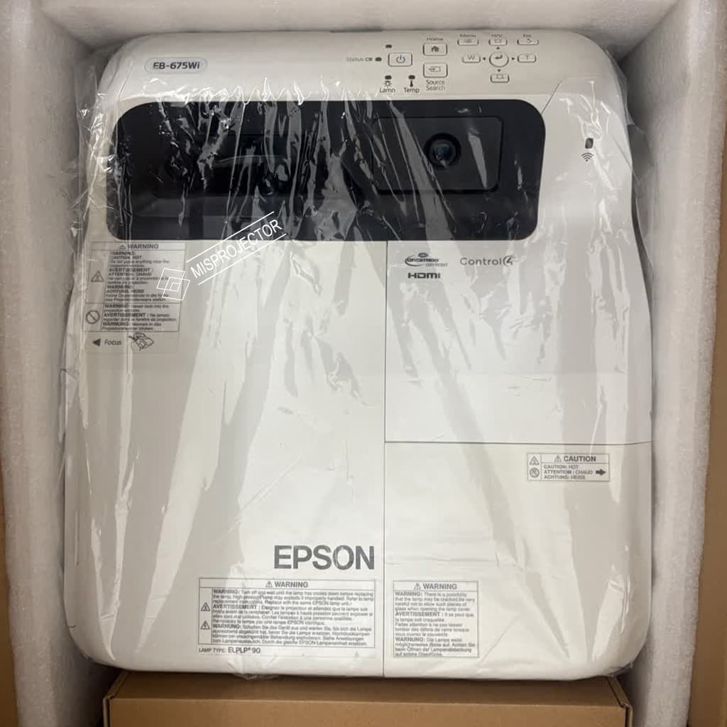 ویدئو پروژکتور هوشمند استوک اپسون Epson EB-675Wi همراه قلم