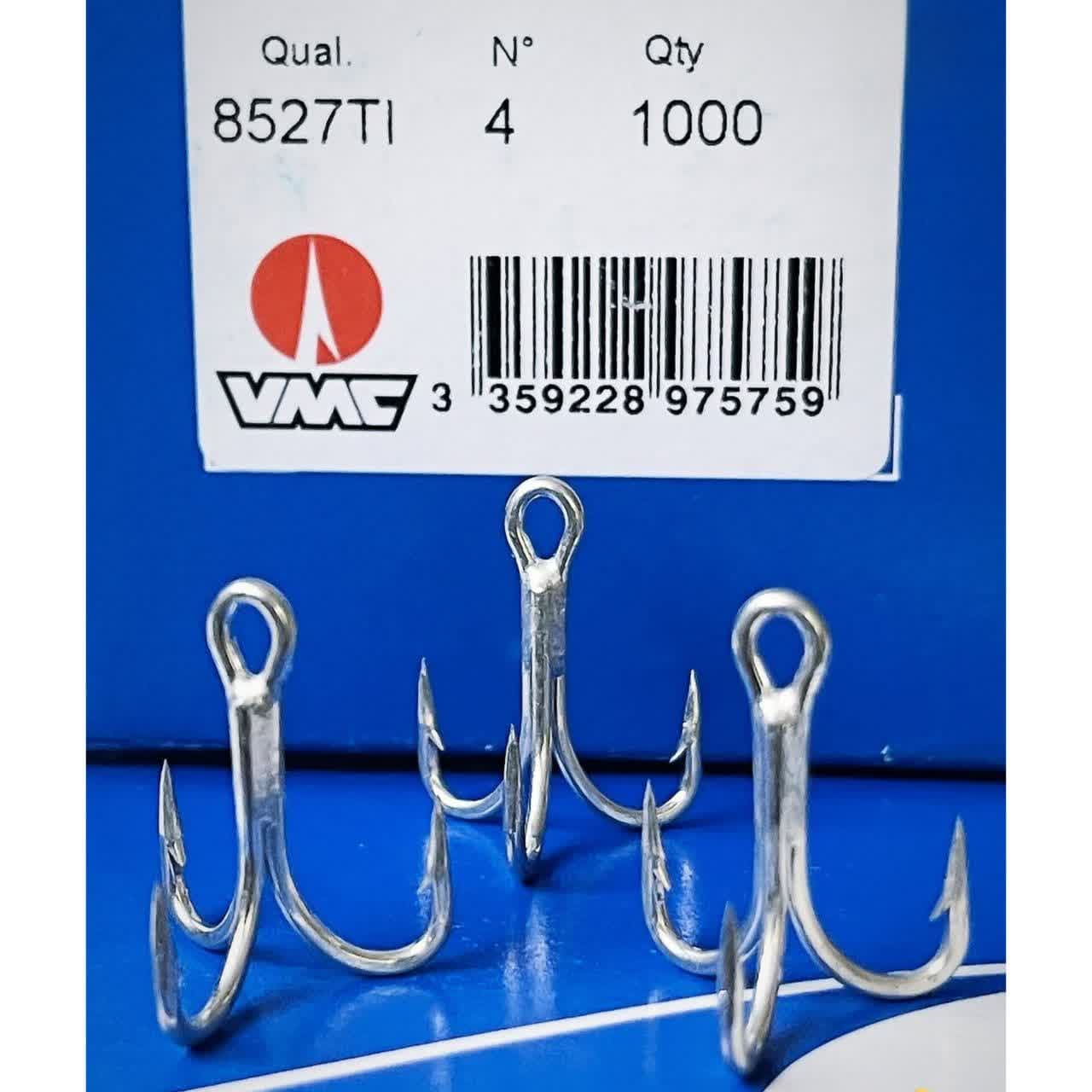 قلاب سهشاخ ماهیگیری VMC 8527TI – سایز 4 بسته 25 عددی — تصویر ۲