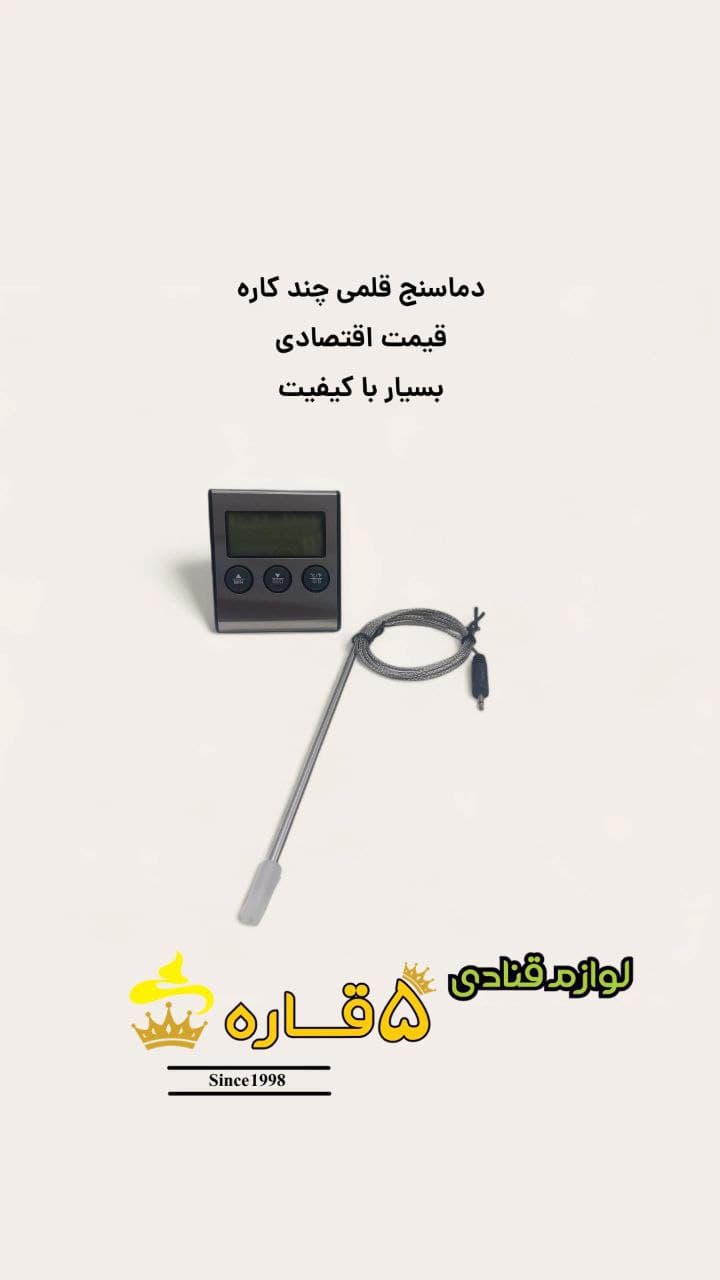 دماسنج قلمی چندکاره دیجیتال