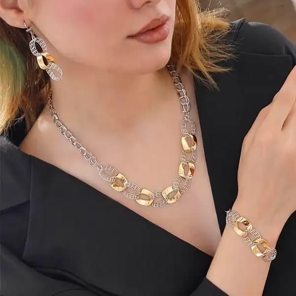 سرویس ریتون طلایی و سفید — تصویر ۲