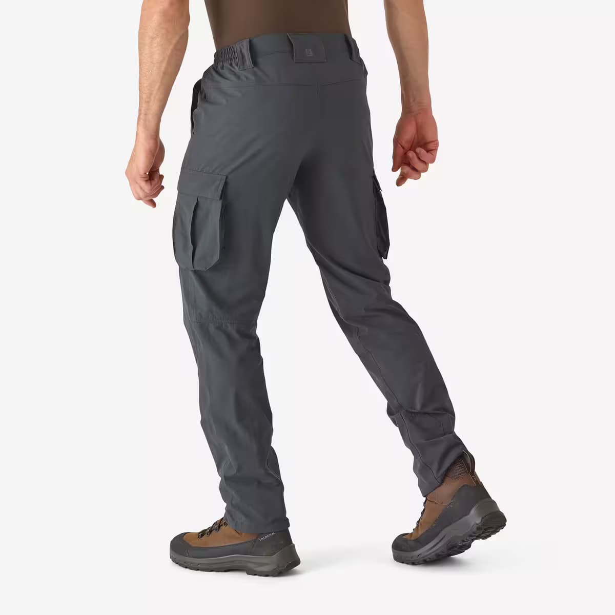 🖤 شلوار کارگو مردانه سولوگناک Solognac Lightweight Breathable Trousers 500 Green | زیتونکمپ — تصویر ۴
