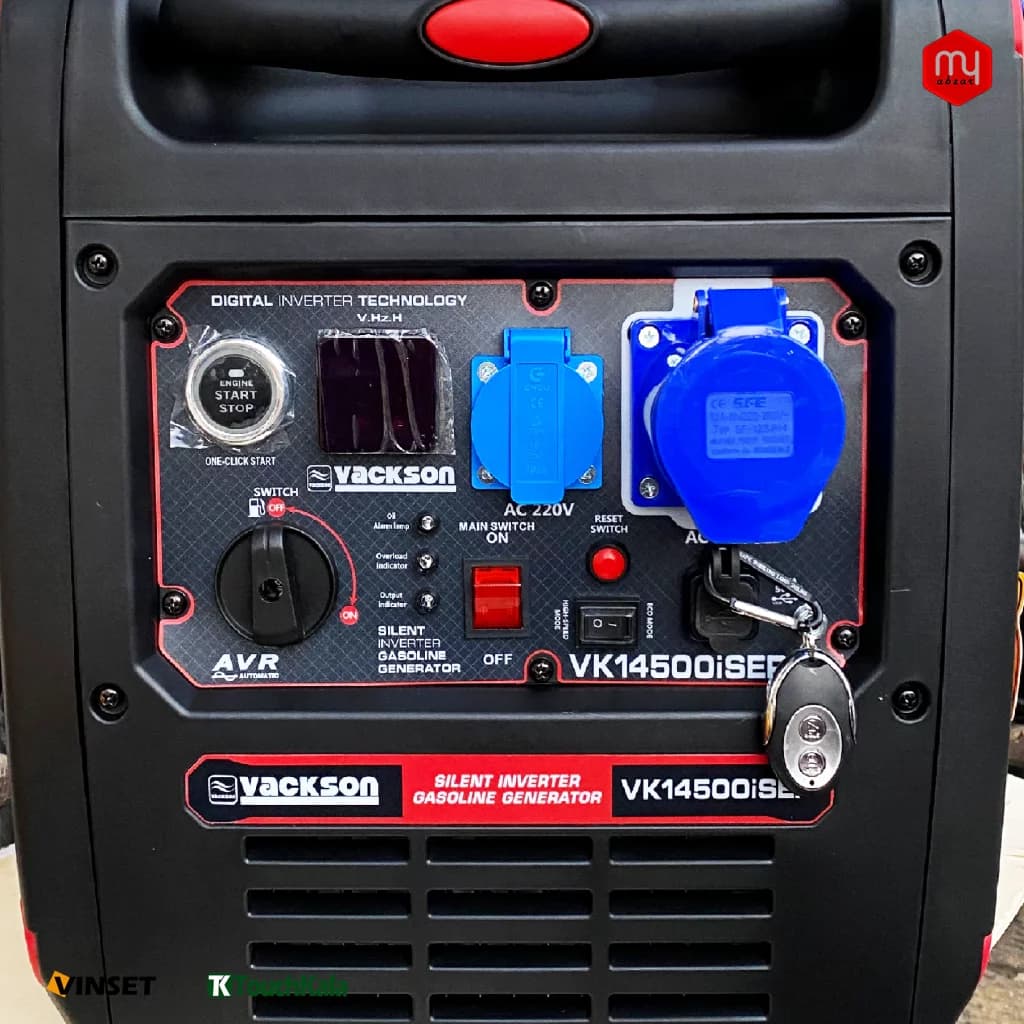 موتور برق واکسون سایلنت استارتی 4.5 کیلووات مدل VK14500iSER — تصویر ۲