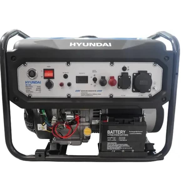 موتور برق بنزینی 10 کیلووات هیوندای مدل HG-1055 — تصویر ۳
