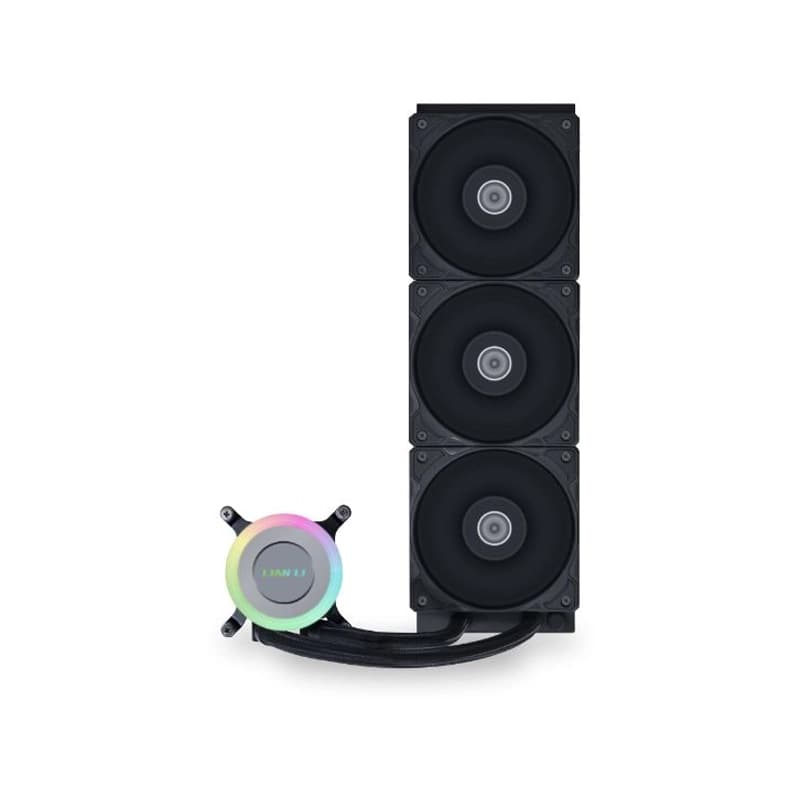 خنک کننده مایع پردازنده لیان لی GA II Lite 360 RGB Black — تصویر ۵