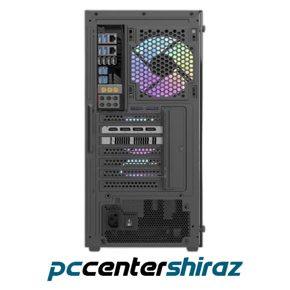 کیس کامپیوتر گیمینگ دارک فلش DarkFlash DK353 — تصویر ۴