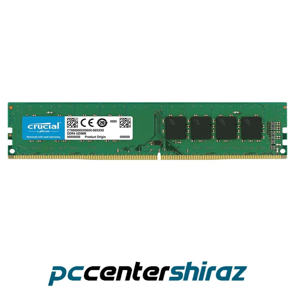 حافظه رم دسکتاپ کروشیال 16 گیگابایت مدل Ram Crucial 16GB DDR4 3200MHZ CL22 CT10