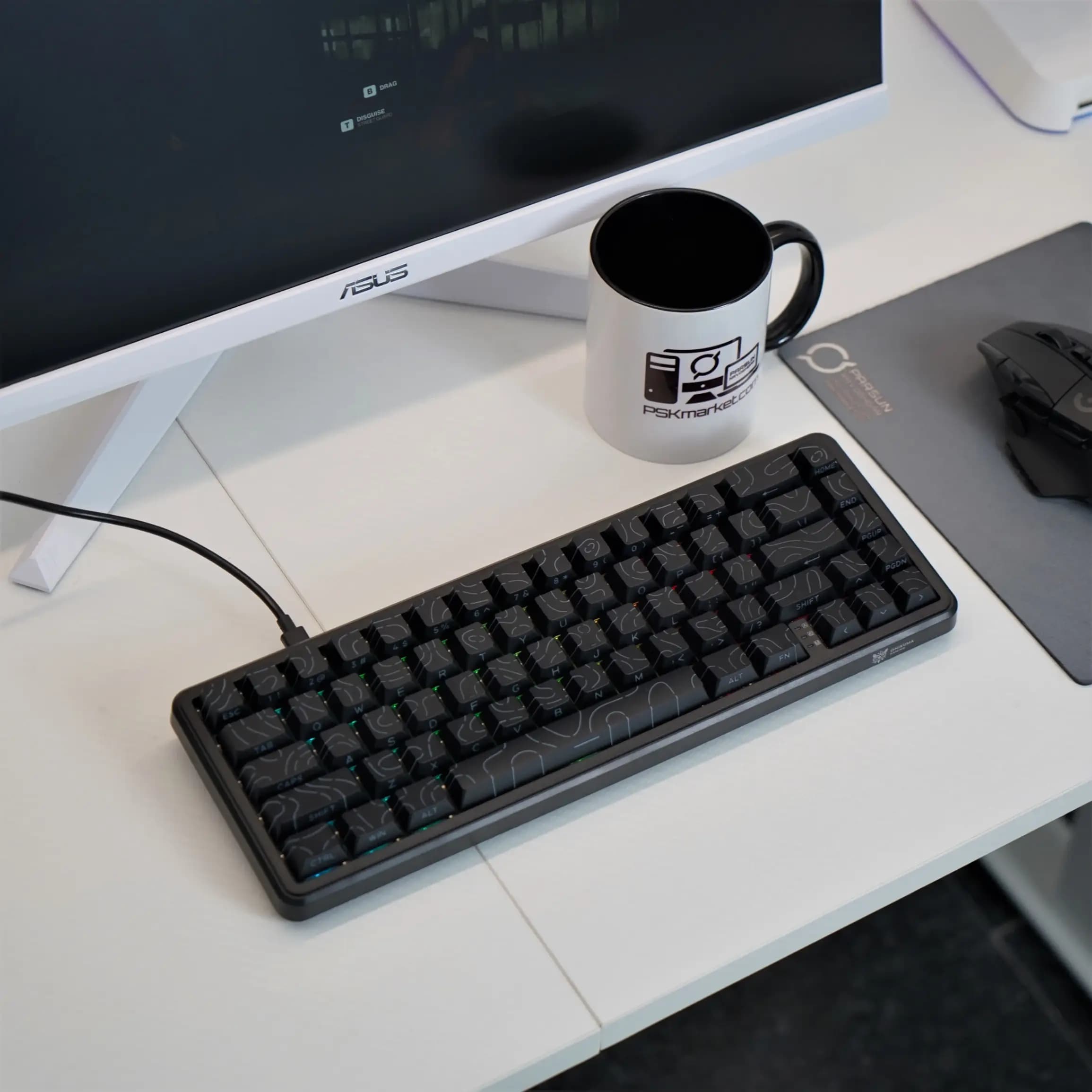 کیبورد گیمینگ مکانیکال ONIKUMA G67 RGB — تصویر ۳