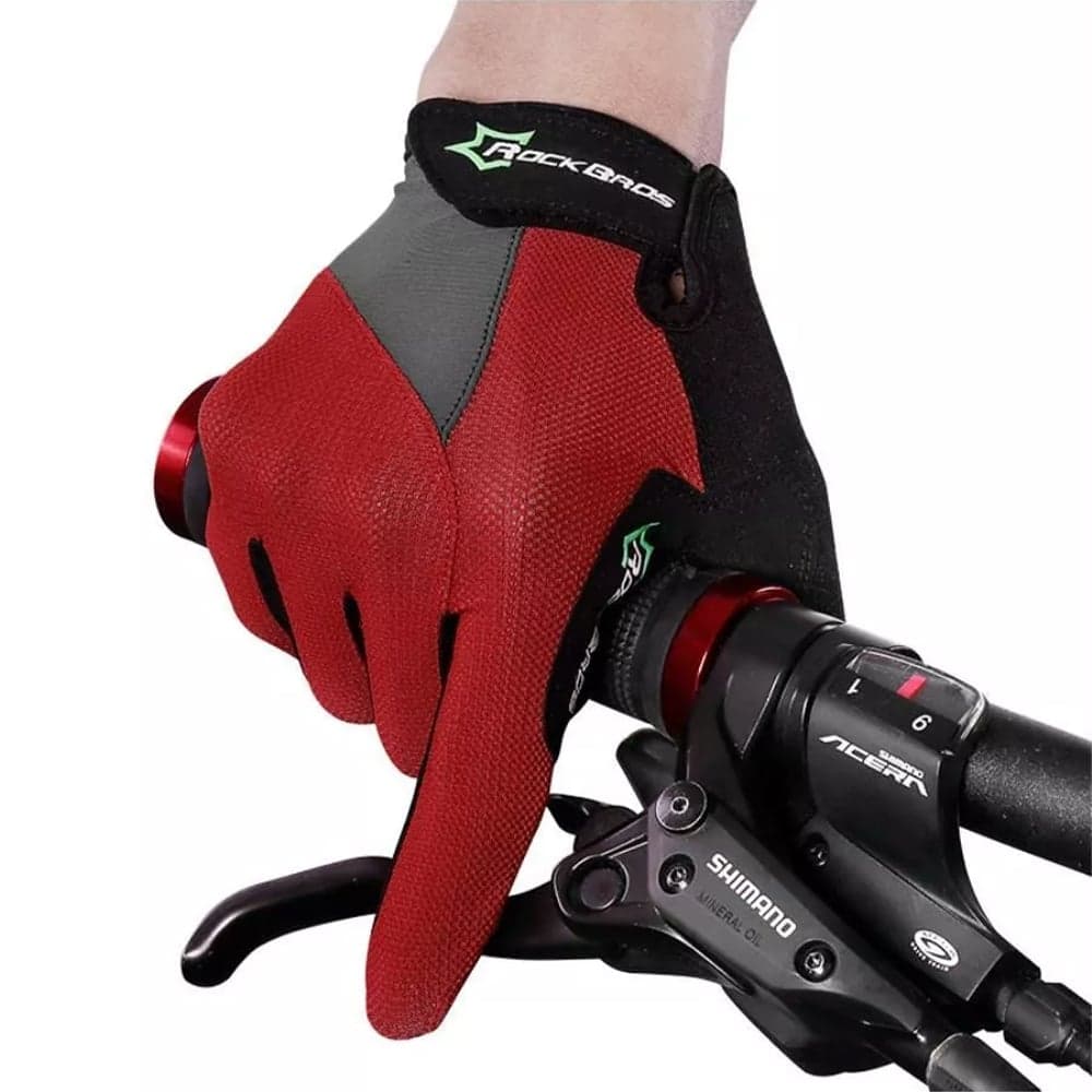 دستکش تمام انگشت دوچرخه سواری و ورزشی راکبراس ROCKBROS S030-2BL — تصویر ۲