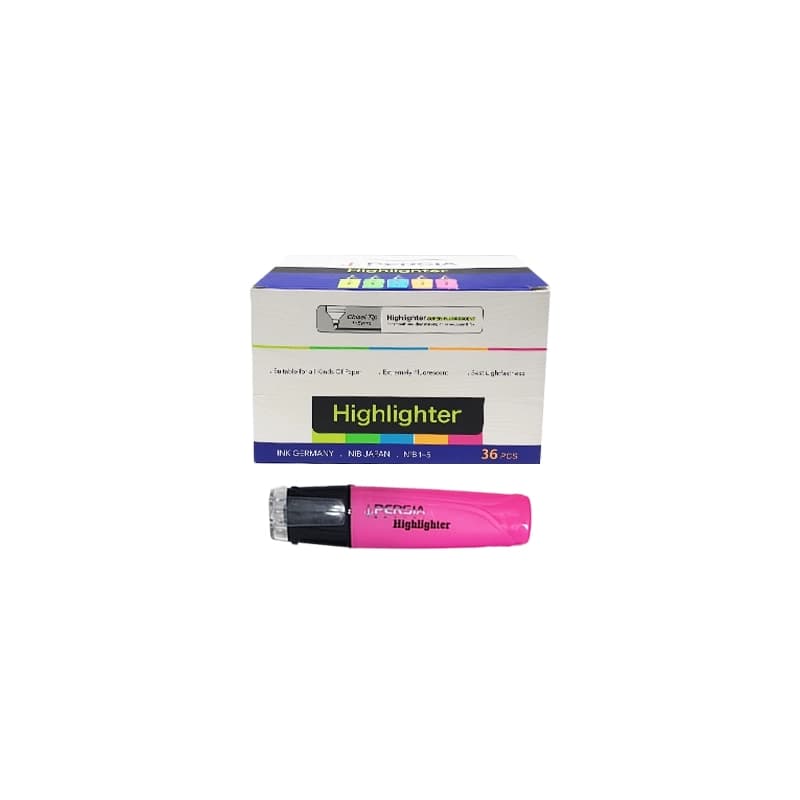 ماژیک چند رنگ هایلایتر پرشیا anchor نوک تخت 0.5 میلیمتری — تصویر ۲