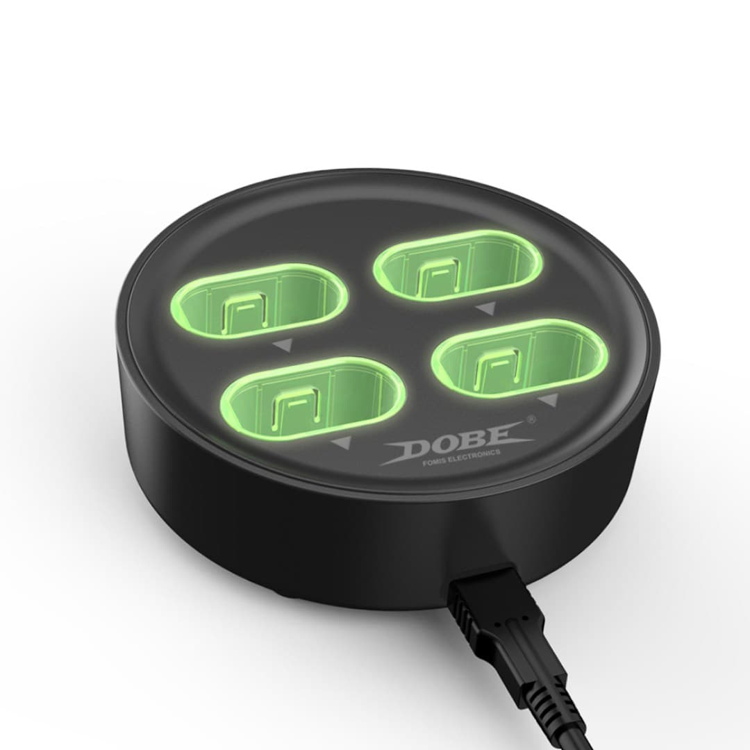 پایه شارژ و ۴ باتری دسته ایکس باکس Dobe مدل TYX-0645S مناسب Xbox One و Series X/S — تصویر ۲