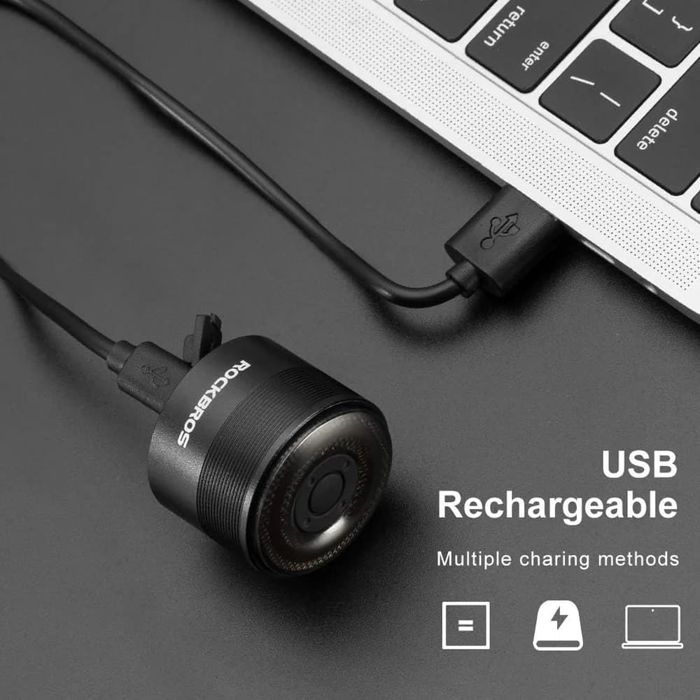 چراغ خطر دوچرخه راکبراس ROCKBROS Q1 — تصویر ۴