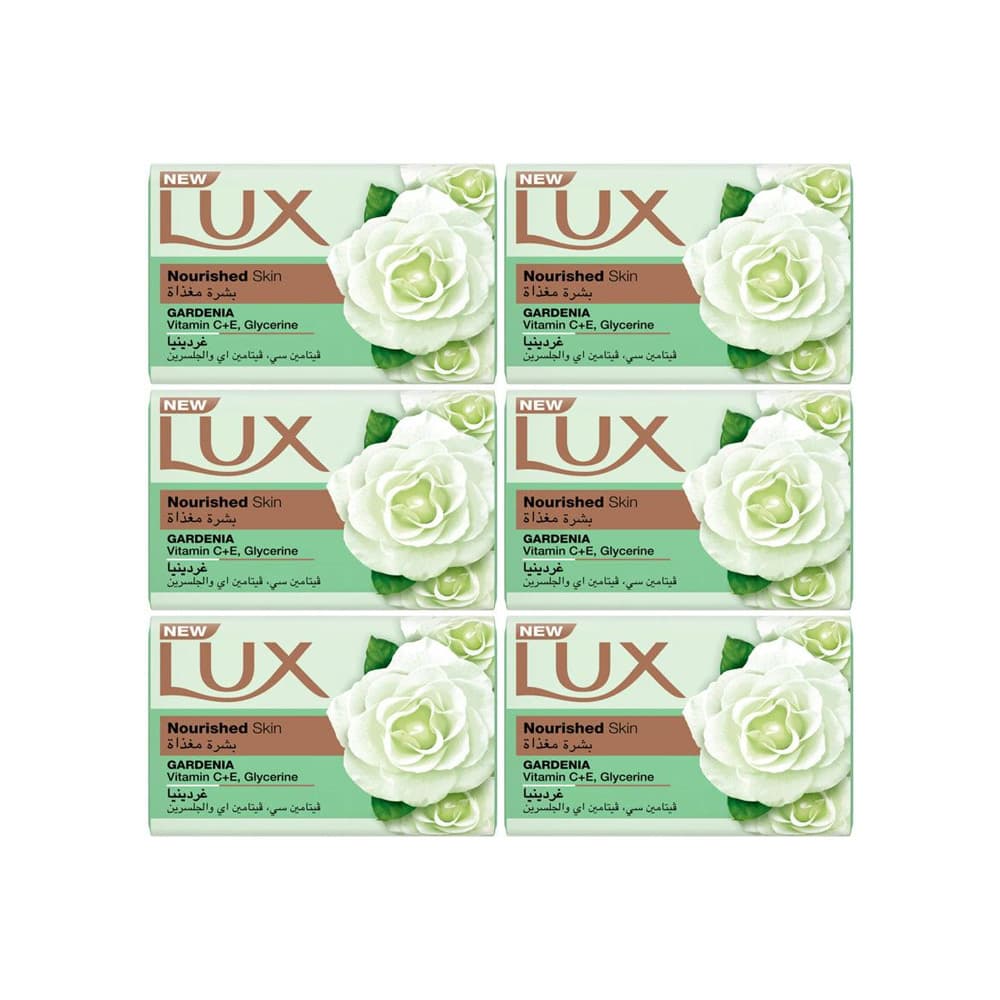 صابون لوکس LUX مغذی پوست بسته 6عددی حجم1020گرمی — تصویر ۳
