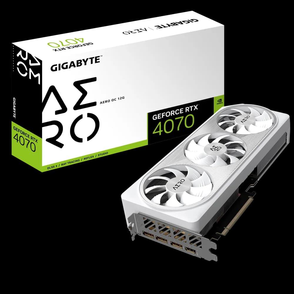 کارت گرافیک گیگابایت GeForce RTX™ 4070 AERO OC 12G