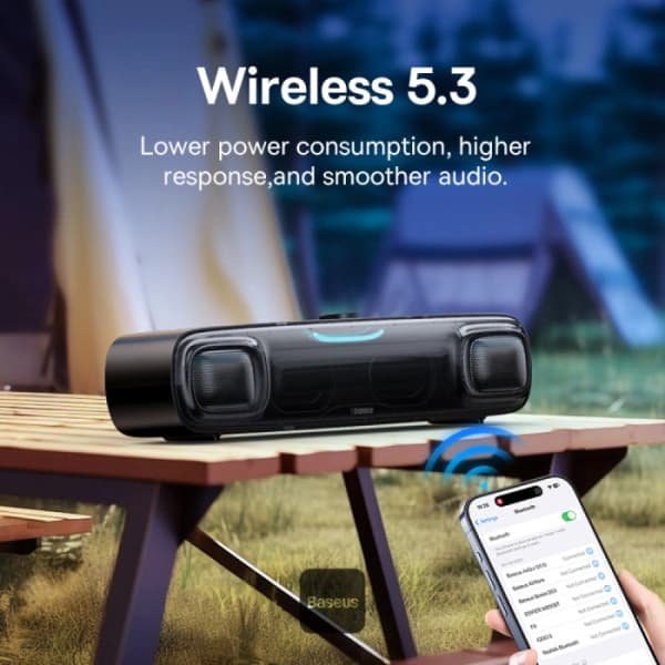 اسپیکر مینی ساندبار بیسوس Baseus AeQur Series DS10 — تصویر ۳