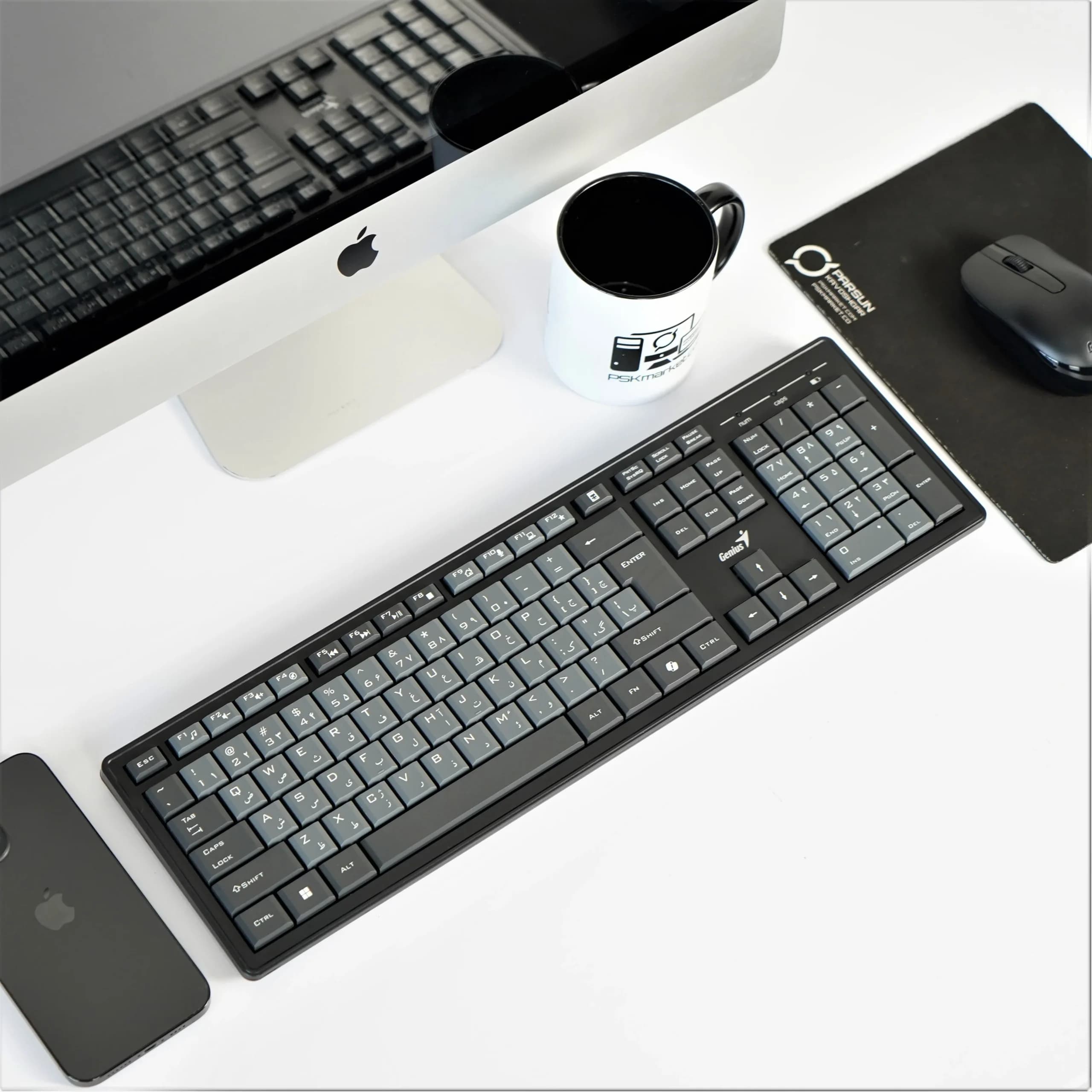 کیبورد و ماوس بی سیم جینیس مدل Genius Smart KM-8200 — تصویر ۳