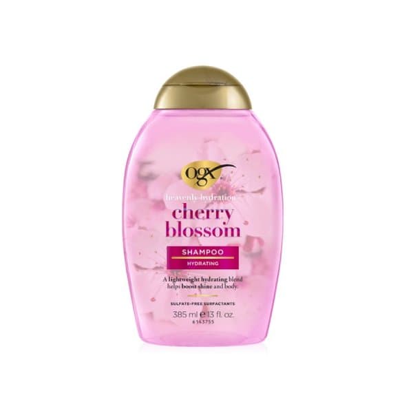 شامپو آبرسان آلبالو او جی ایکس OGX Hydration Cherry Blossom Shampoo — تصویر ۲