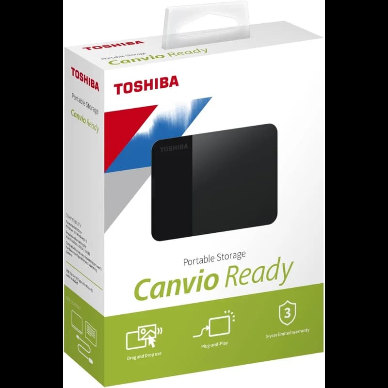 هارد اکسترنال 1 ترابایت توشیبا مدل Canvio Ready