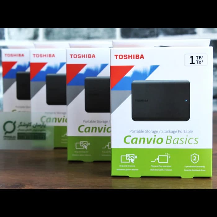 هارد اکسترنال 1 ترابایت توشیبا مدل Canvio Ready — تصویر ۲