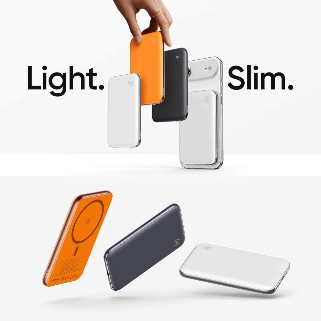 پاوربانک مگنتی Mcdodo MC-293 ظرفیت 5000mAh با شارژ سیمی 20W و بیسیم 15W — تصویر ۸