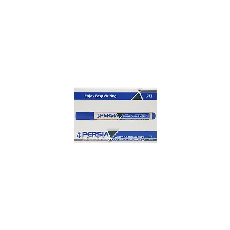 ماژیک آبی وایت برد پرشیا anchor نوک تخت 0.5 میلیمتری — تصویر ۲