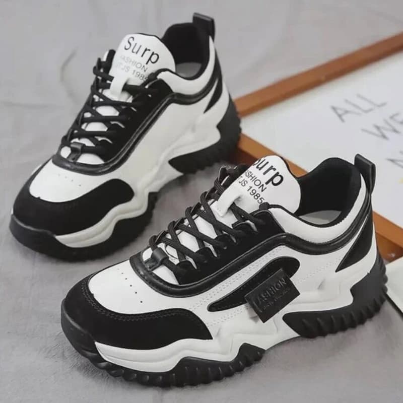 کفش کتونی لژدار زنانه مدل فشن | Fashion Platform Sneakers