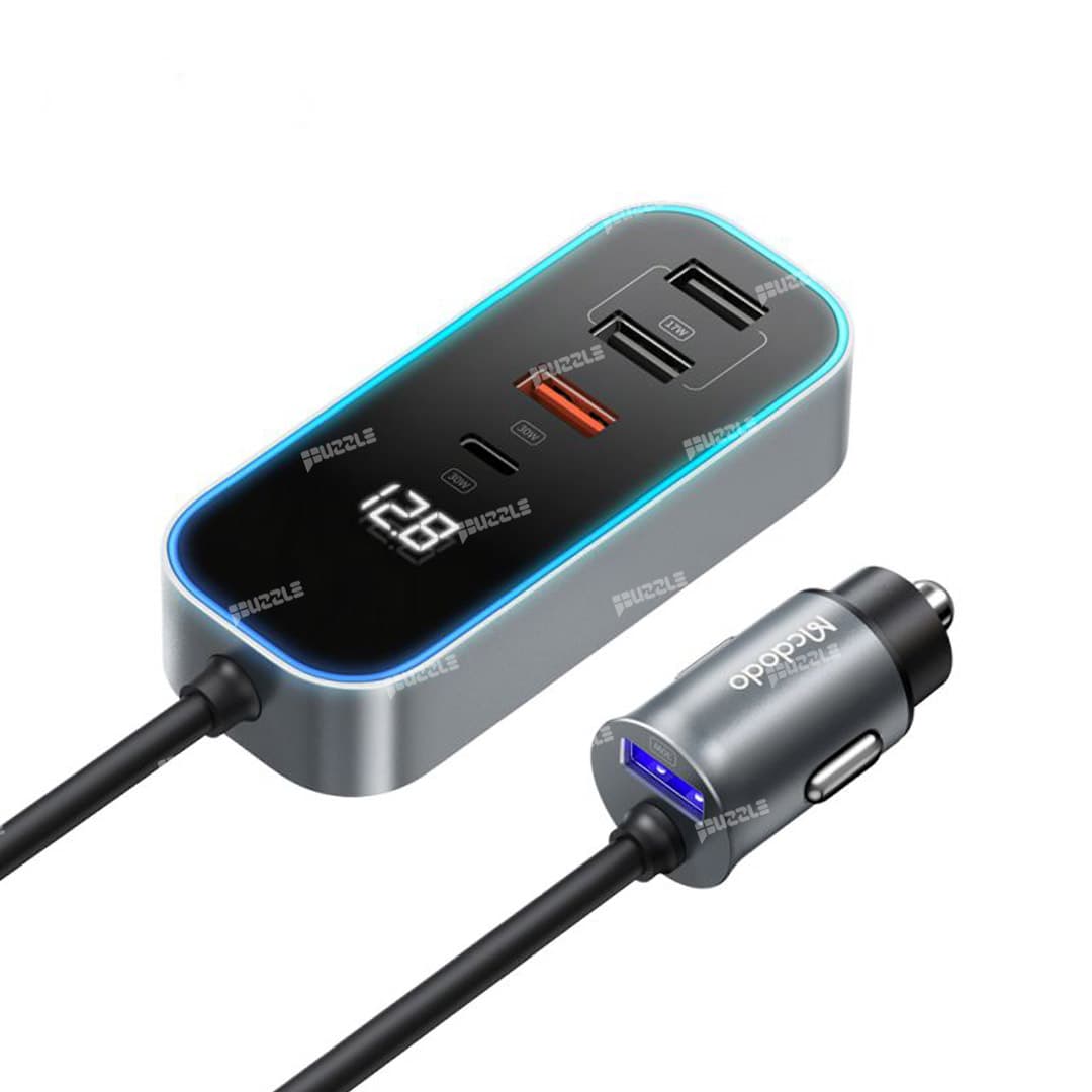 شارژر فندکی 5 پورت 107 وات مک دودو مدل CC-1900