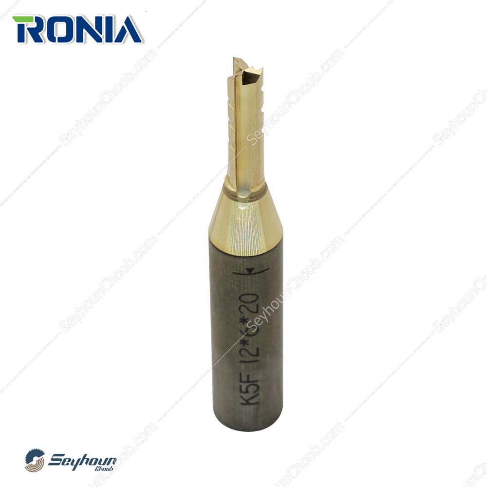 تیغ شیارزن ساده سه پر قطر 6 کارگیر 20 رونیا مدل RCB-EN062012z3 — تصویر ۲