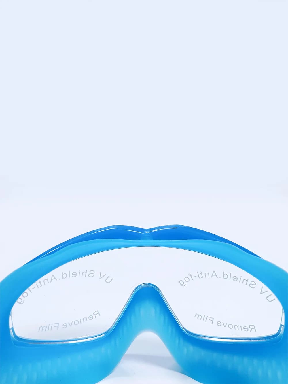 عینک استخر فریم بزرگ آبی رنگ زنانه و مردانه اسپیدو ( Speedo ) سیلیکونی — تصویر ۸