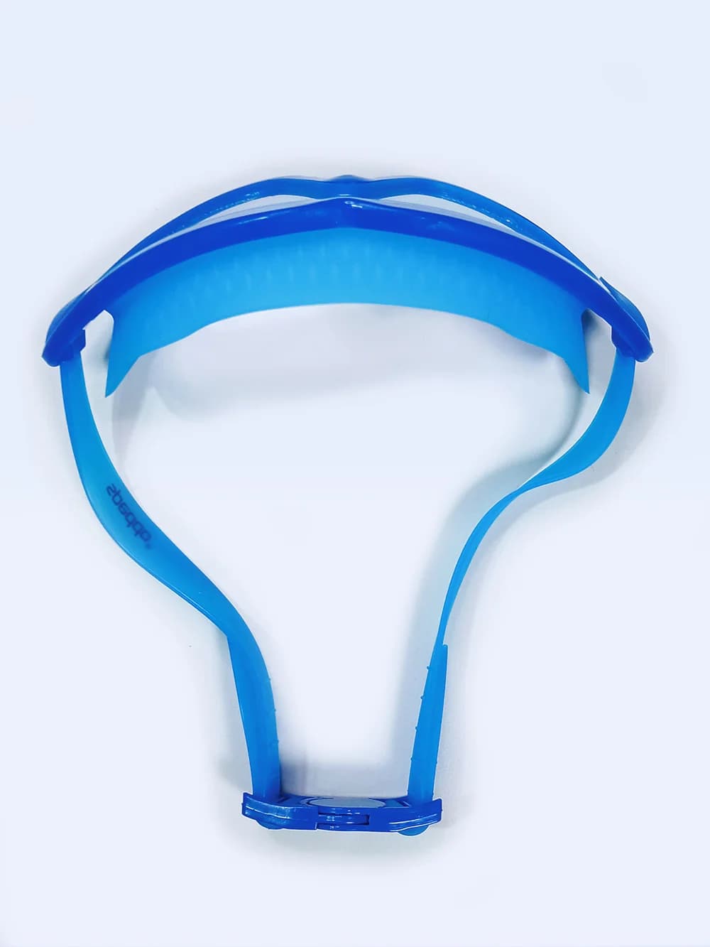 عینک استخر فریم بزرگ آبی رنگ زنانه و مردانه اسپیدو ( Speedo ) سیلیکونی — تصویر ۳