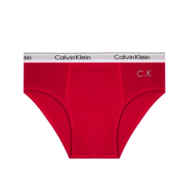 شورت مردانه اسلیپ بغل چاپ C.K کش اسپرت Calvin Klein برند نارین — تصویر ۴