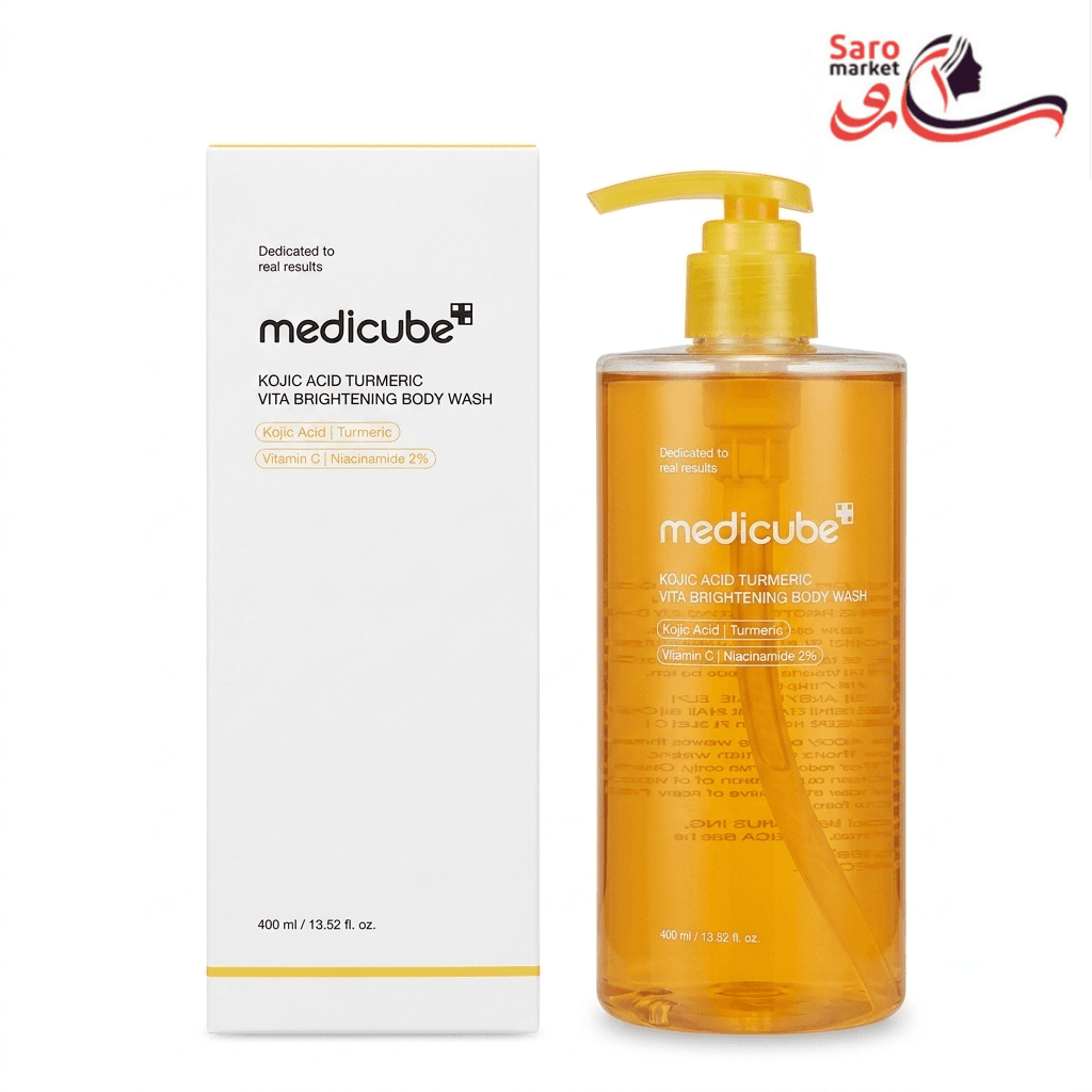 بادی واش روشن کننده کوجیک اسید و زردچوبه مدیکیوب (Medicube) — تصویر ۲