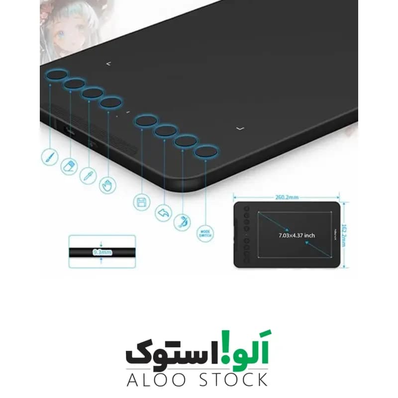 قلم نوری ایکس پی پن مدل XP-Pen Deco Mini 7W — تصویر ۴