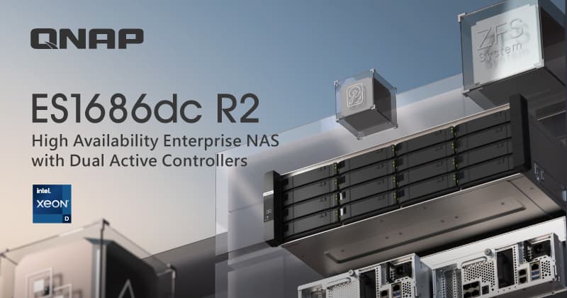 ذخیرهساز تحت شبکه کیونپ QNAP ES1686dc-R2-2123IT-64G — تصویر ۲