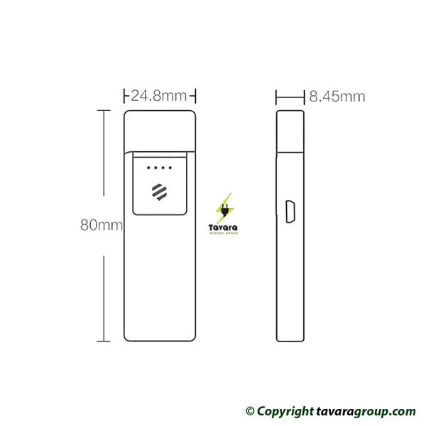 فندک برقی شیائومی مدل شارژی L101 — تصویر ۷