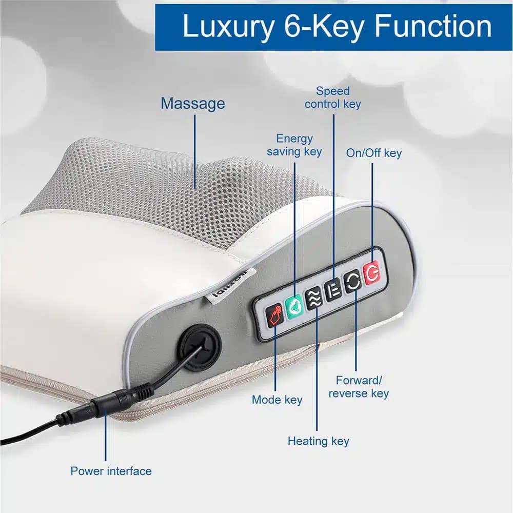 بالشت ماساژور برقی شیائومی مدل Bomidi Pillow MP1 — تصویر ۴
