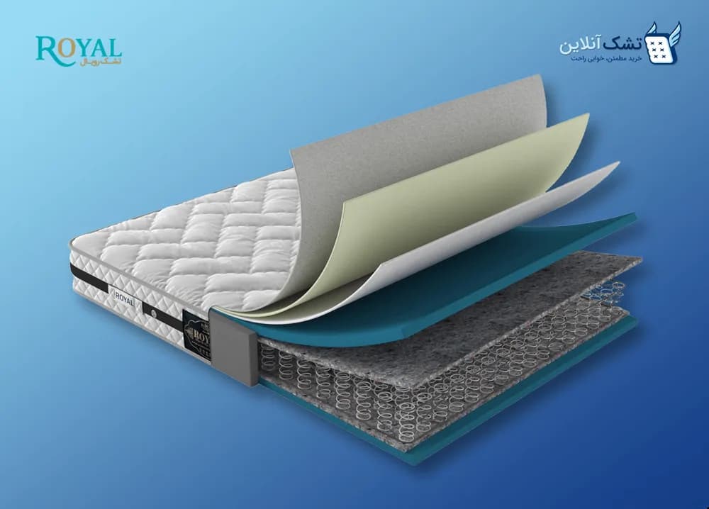 تشک رویال مدل آسمان ۱۲۰x۲۰۰ — تصویر ۵