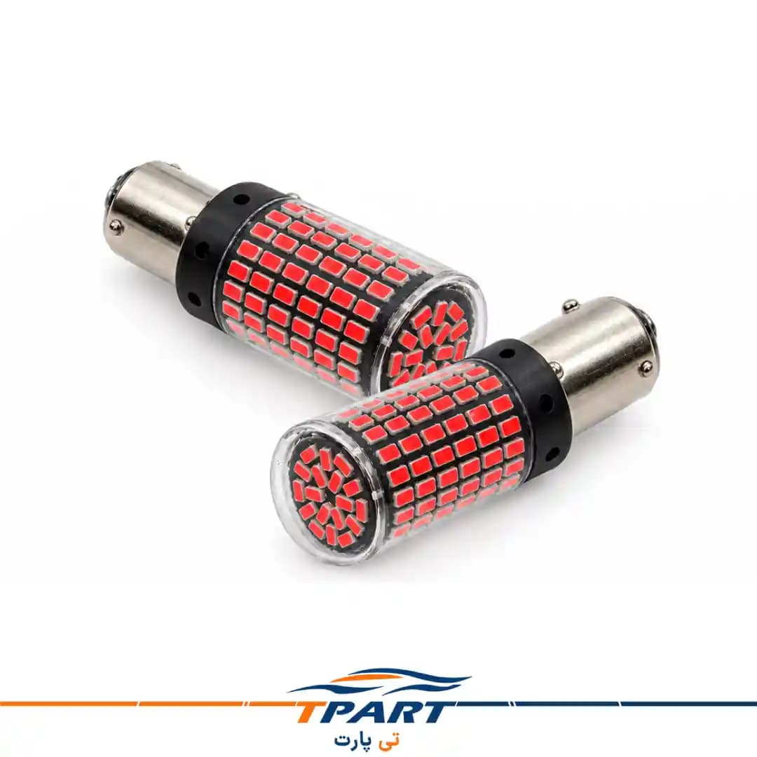 لامپ چراغ عقب پژو 206 144 تایی LED (بسته ۲ عددی)