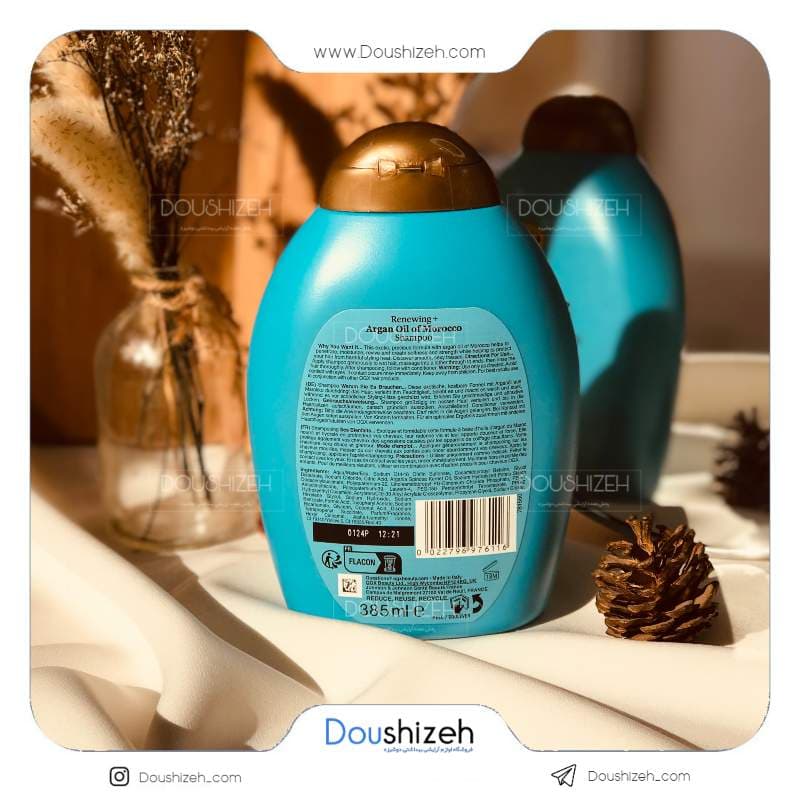 شامپو ترمیم کننده روغن آرگان او جی ایکس OGX — تصویر ۴