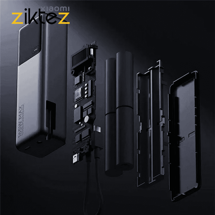 پاوربانک 10000 165w شیائومی مدل Xiaomi Power Bank PB1165MI (اورجینال ارسال فوری) — تصویر ۵
