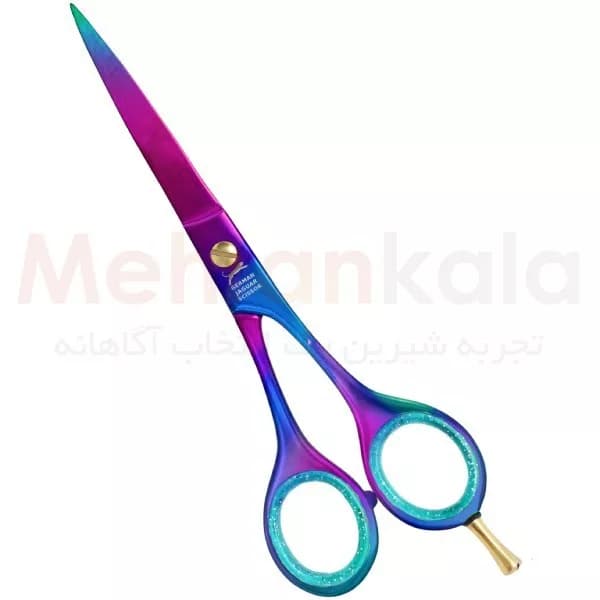 قیچی اصلاح حرفه ای زئوس مدل Flat Handle سایز 5.5 اینچ — تصویر ۲