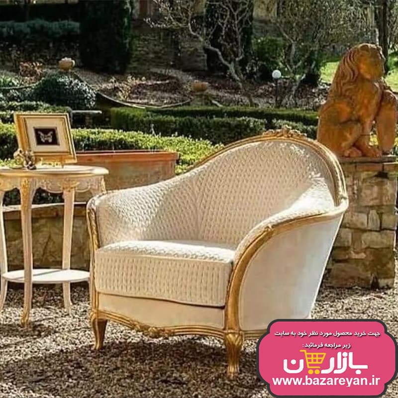 مبل کلاسیک لورنزو طرح صوفیا 9 نفره ارسال به سراسر کشور — تصویر ۴