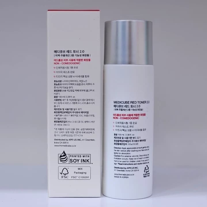 تونر ضد جوش و تسکین دهنده مدی کیوب 100ml — تصویر ۴