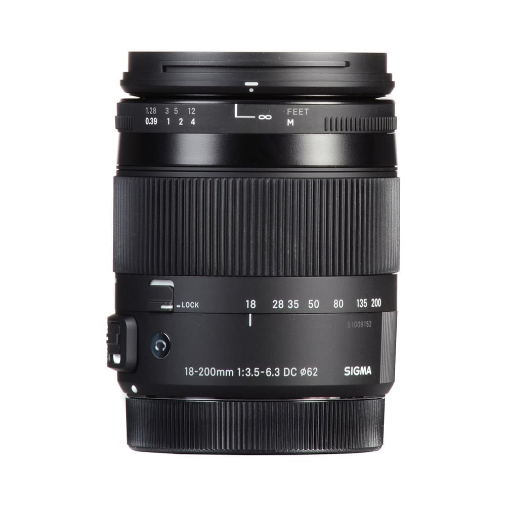لنز دوربین عکاسی Sigma 18-200mm f3.5-6.3 DC Macro OS HSM مانت کانن — تصویر ۳
