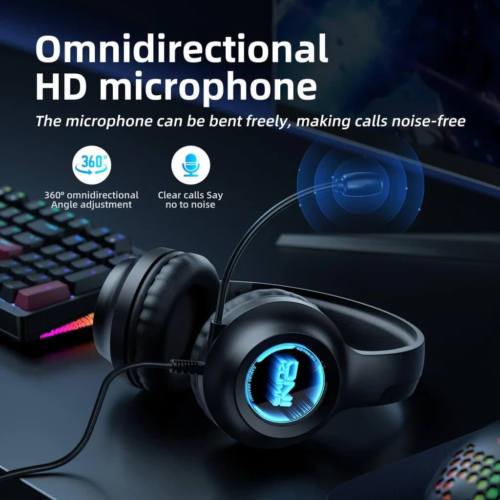 هدست اونیکوما ONIKUMA X36 RGB — تصویر ۲