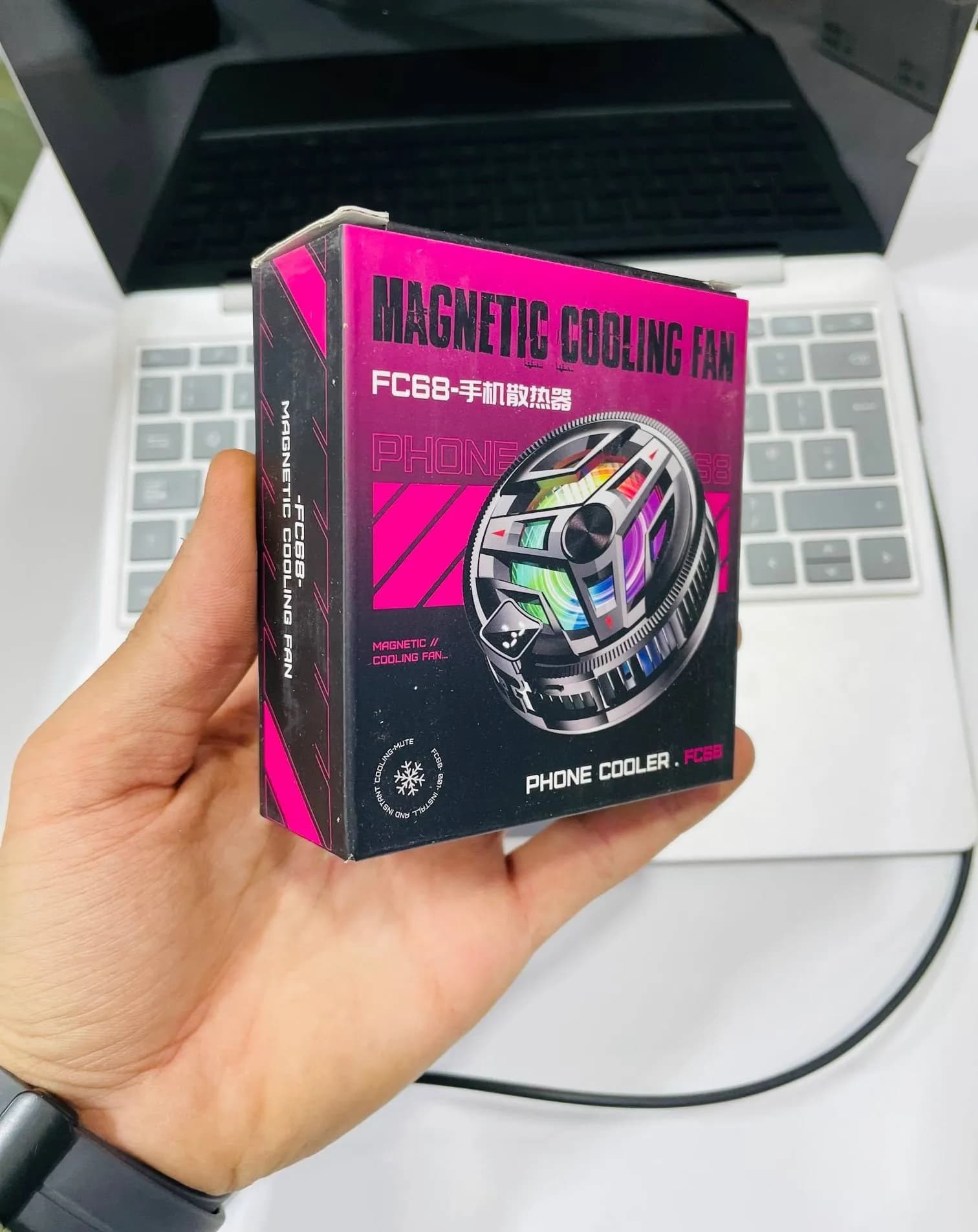 فن خنک کننده گوشی مدل FC68 — تصویر ۴