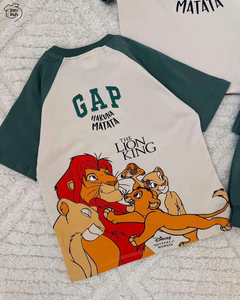 تی شرت شلوار GAP 🦁👦 — تصویر ۲